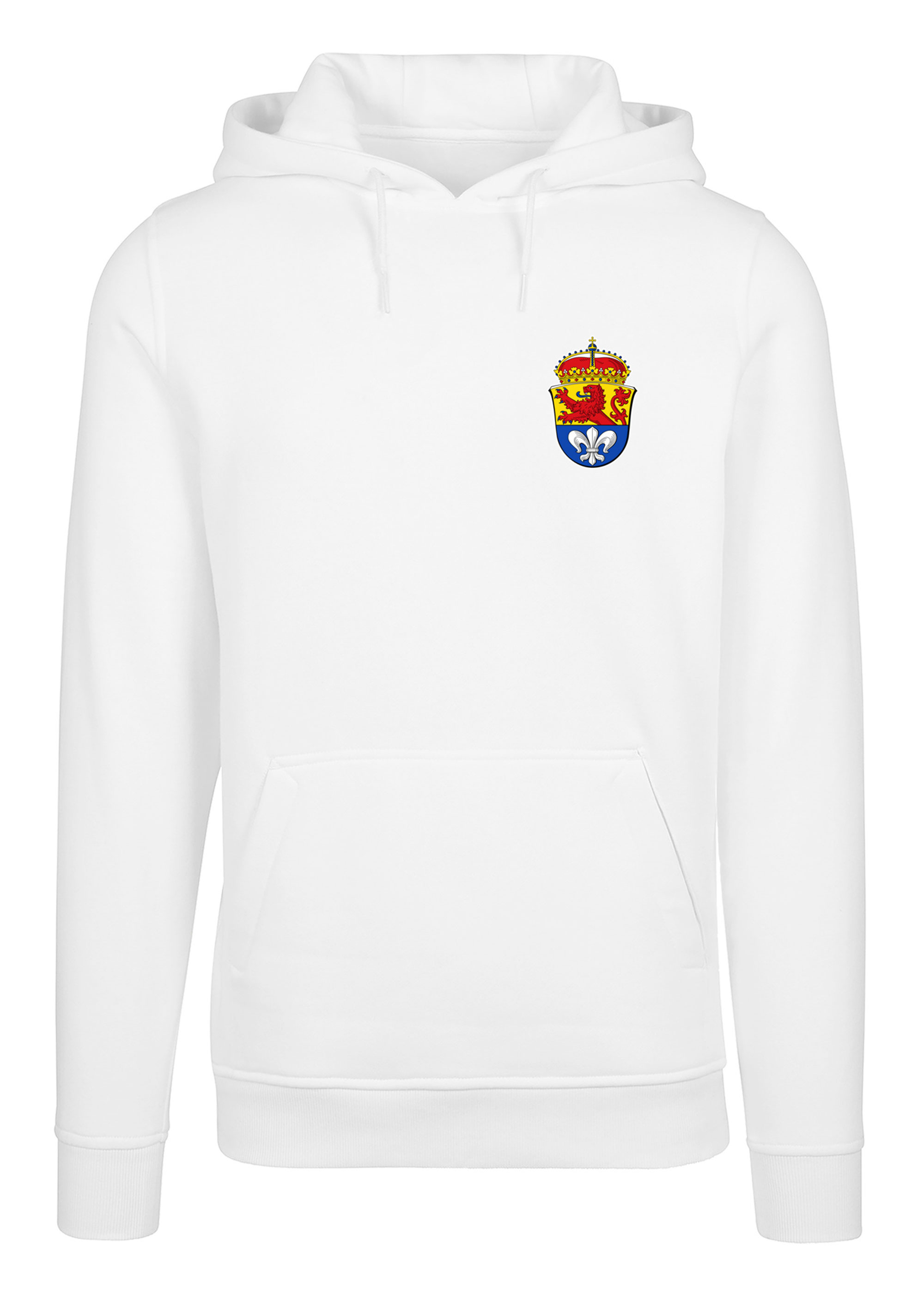 POD-1013_Stadtwappen_white SV 98 POD-Hoodie "Stadtwappen, Pocket"