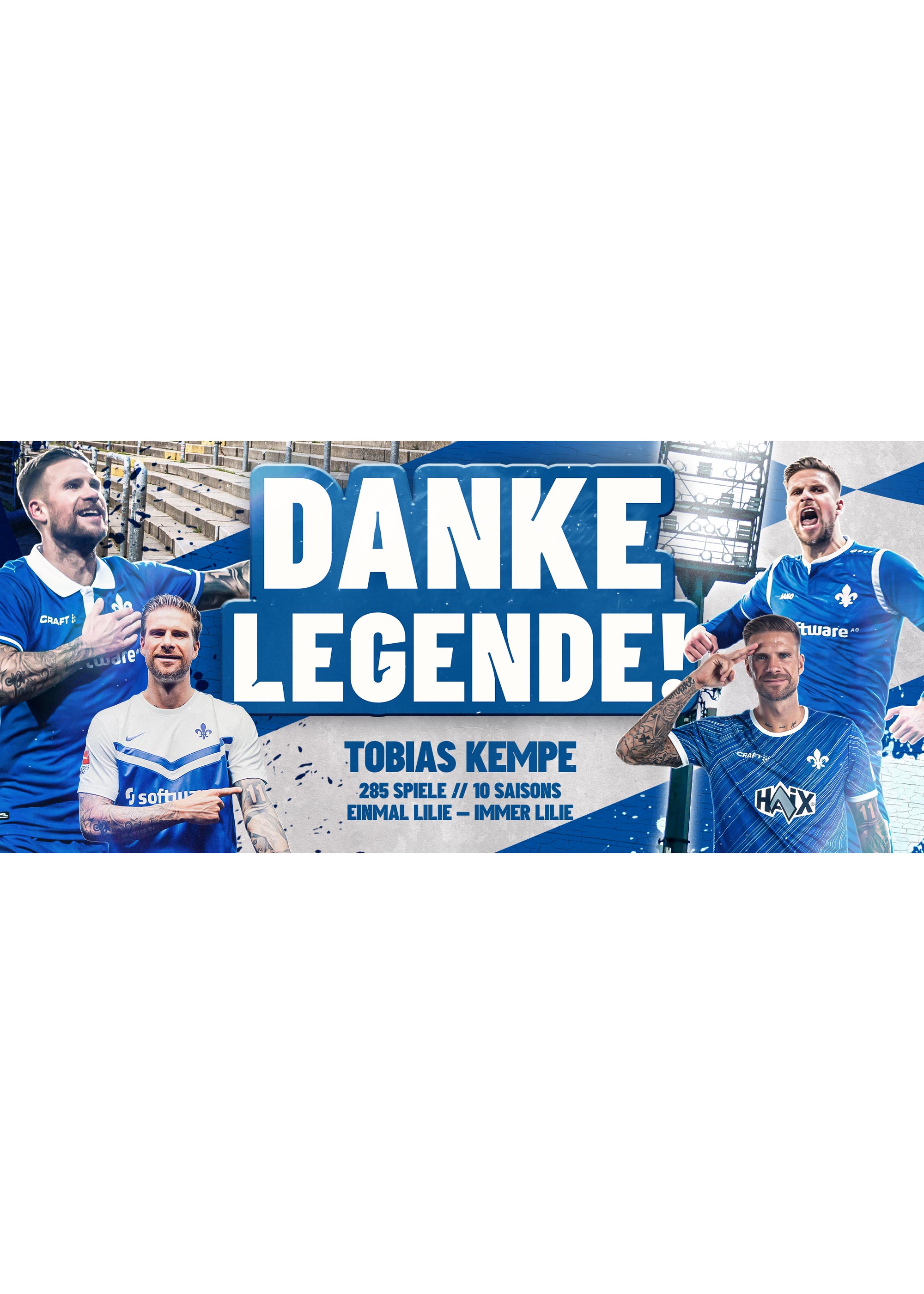 SV 98 Tasse "Danke Legende"