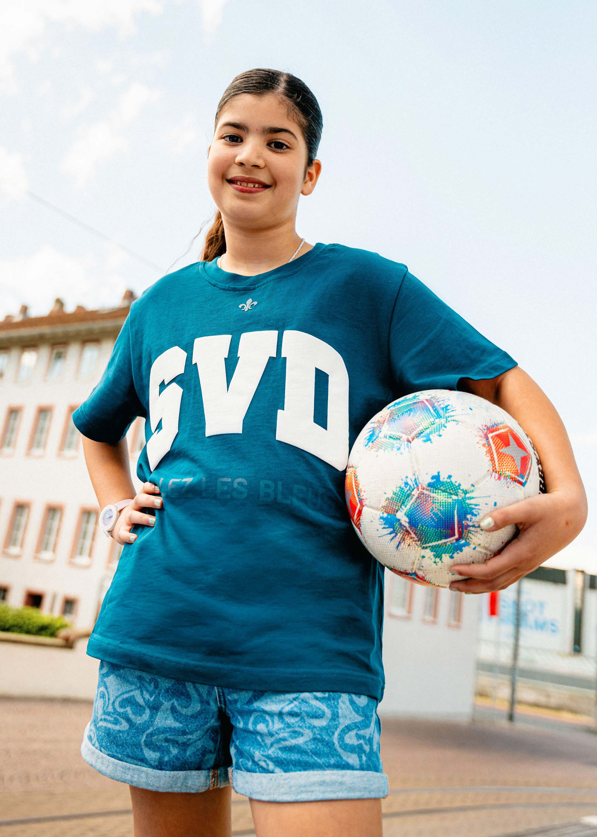 SV 98 Frauenshirt College Collection, petrol