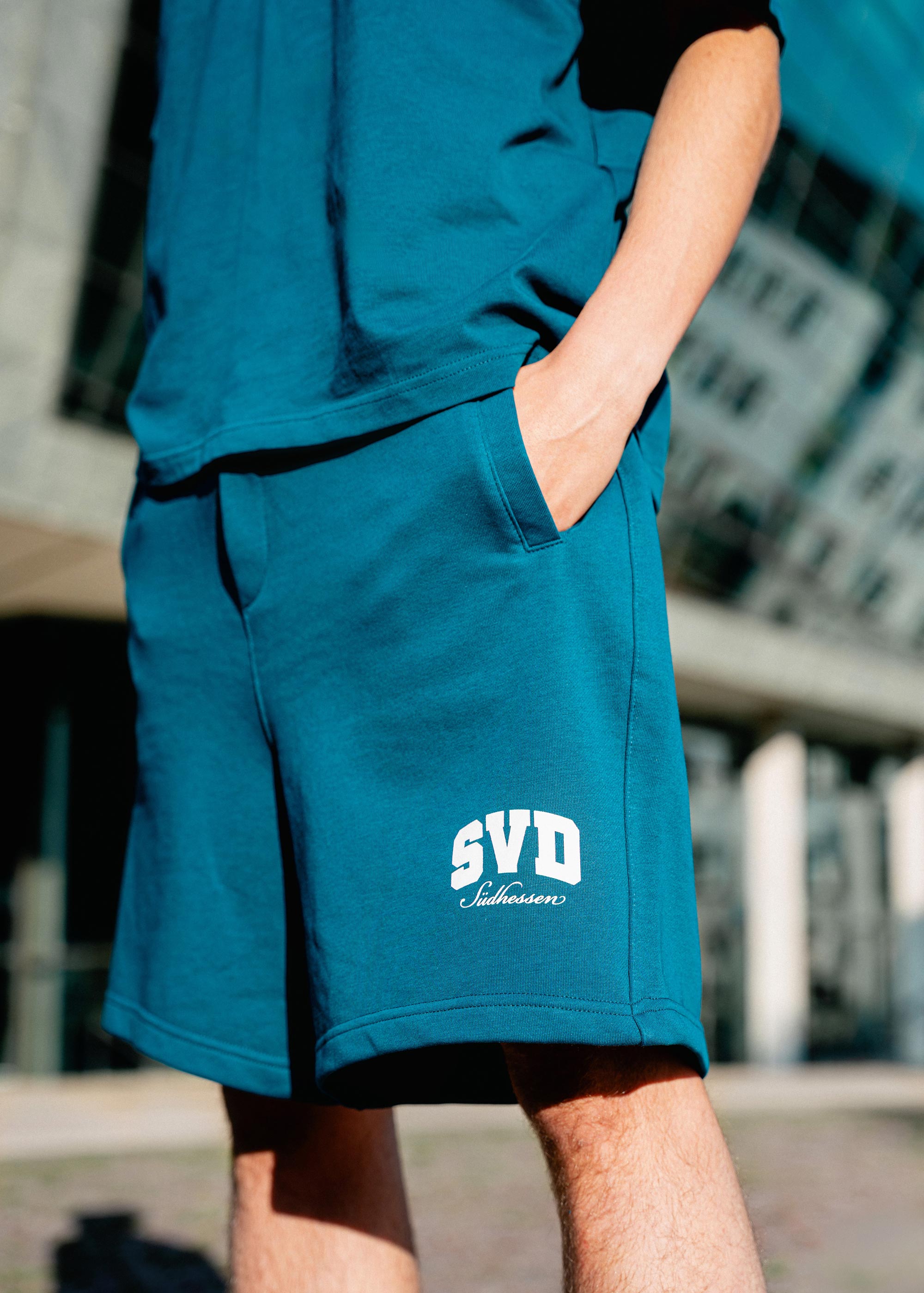 SV 98 Shorts College Collection, petrol