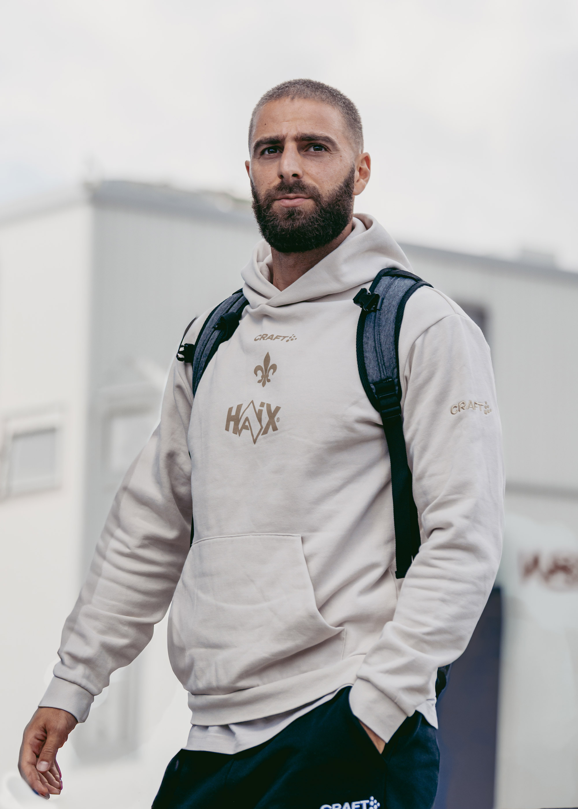 SV 98 CRAFT Präsentations-Hoodie 2025/26, Beige