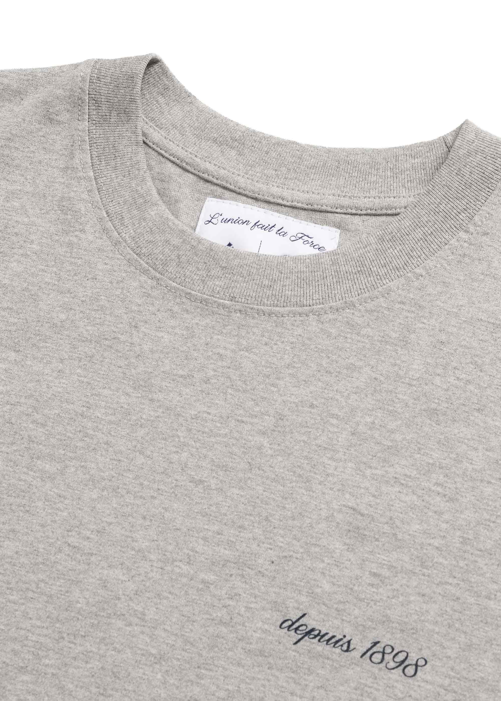 Asphaltgold x SV Darmstadt Le Lis T-Shirt (Grey Melange)