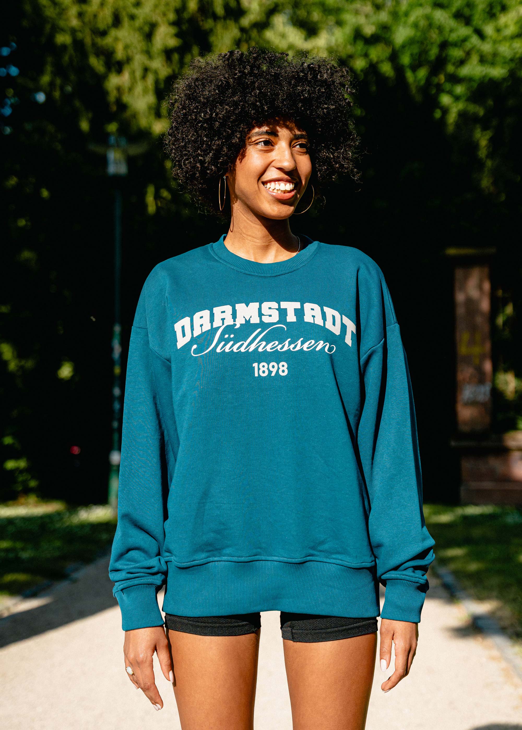SV 98 Sweater College Collection, petrol