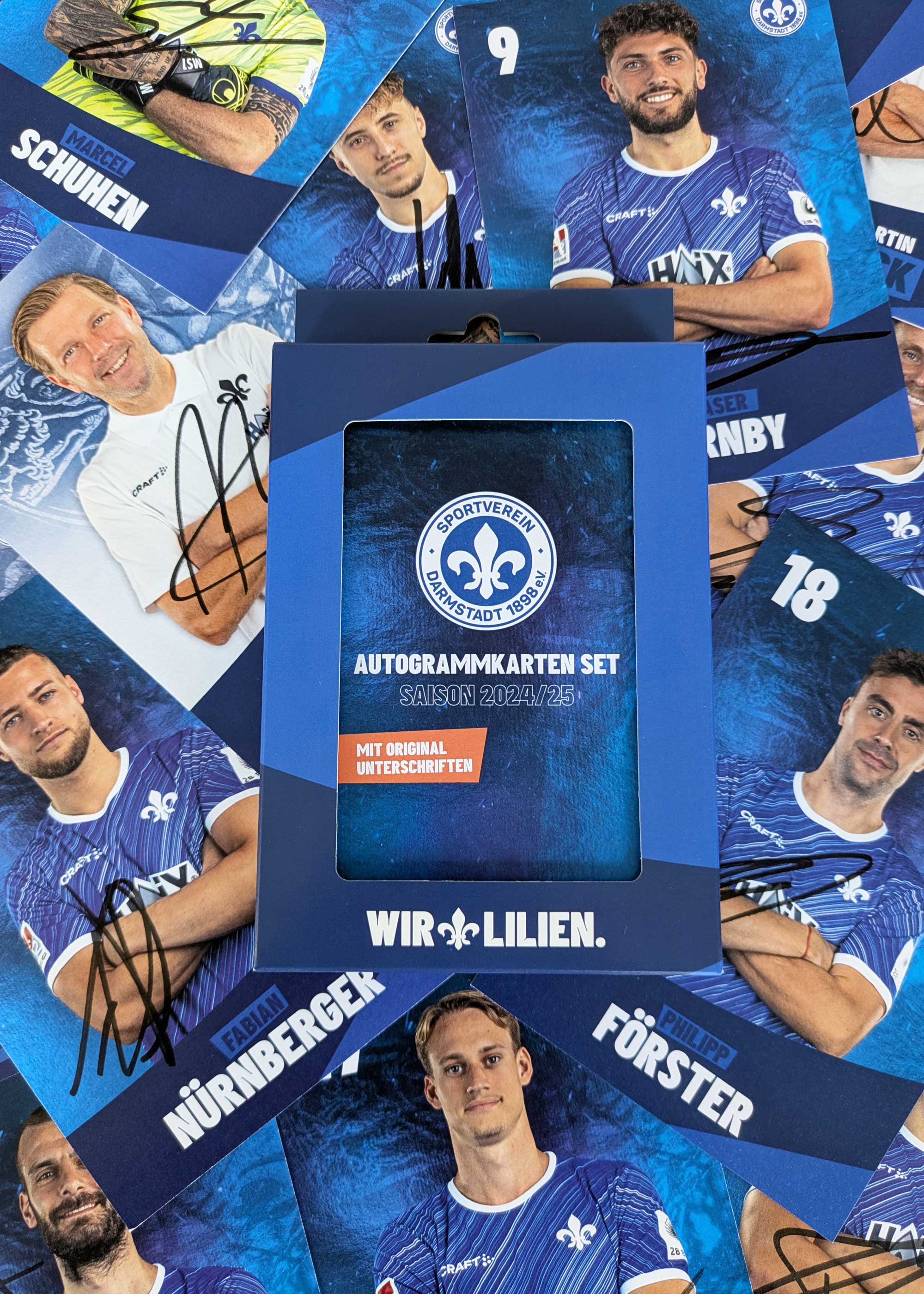 SV 98 Autogrammkarten Set, signiert SV 98 Autogrammkarten Set, signiert