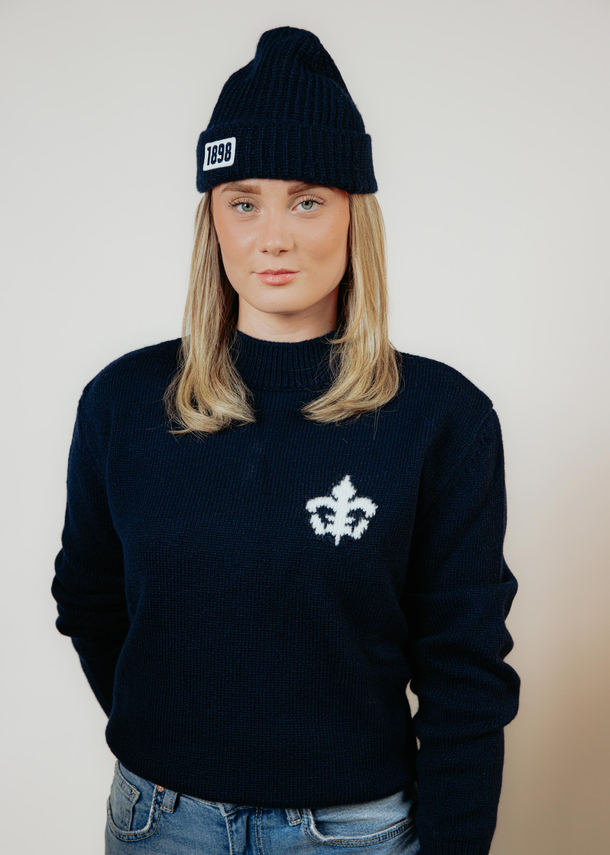 SV 98 Strick Sweater, navy