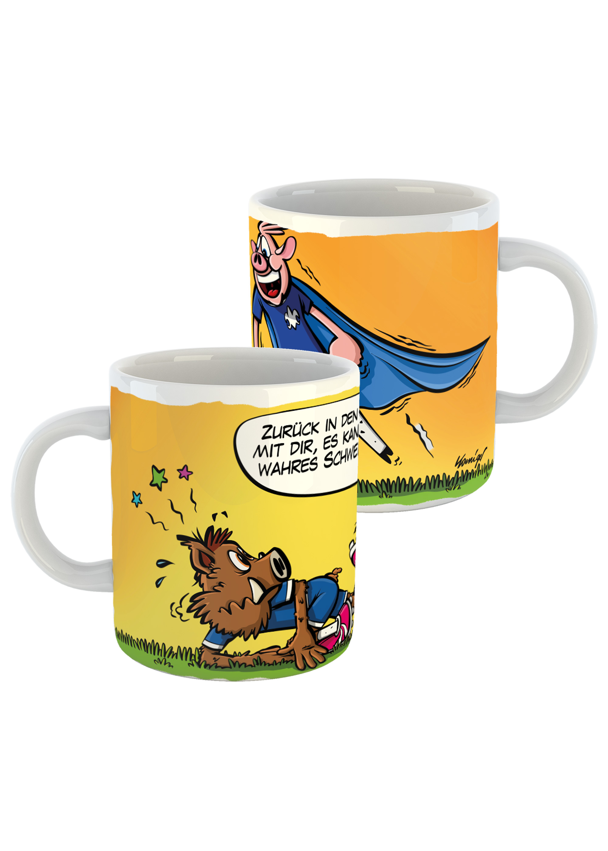 SV 98 Tasse "Lilienschweine - KSC" SV 98 Tasse "Lilienschweine - KSC"