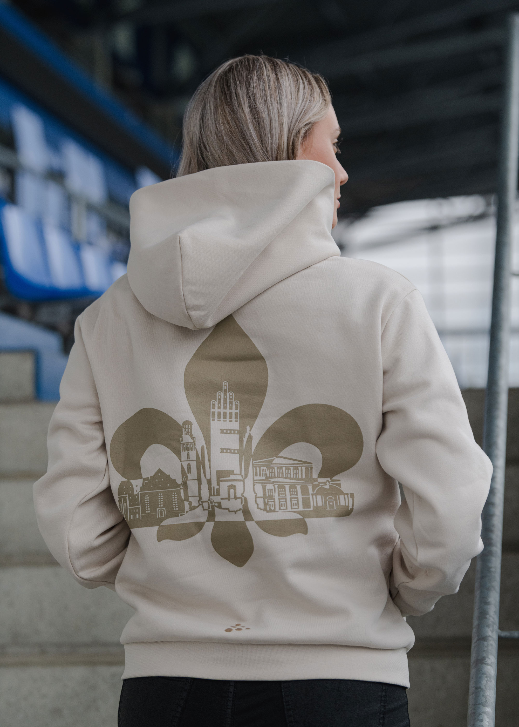 SV 98 Frauen Präsentations-Hoodie 2025/26, Beige SV 98 Frauen Präsentations-Hoodie 2025/26, Beige