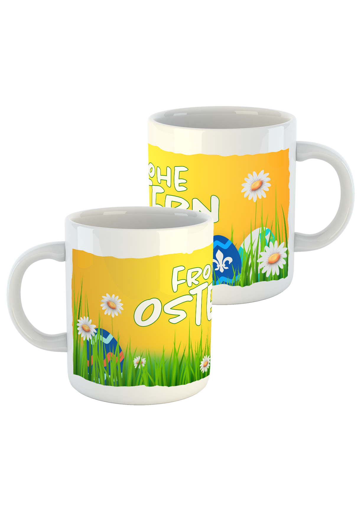SV 98 Tasse "Frohe Ostern"