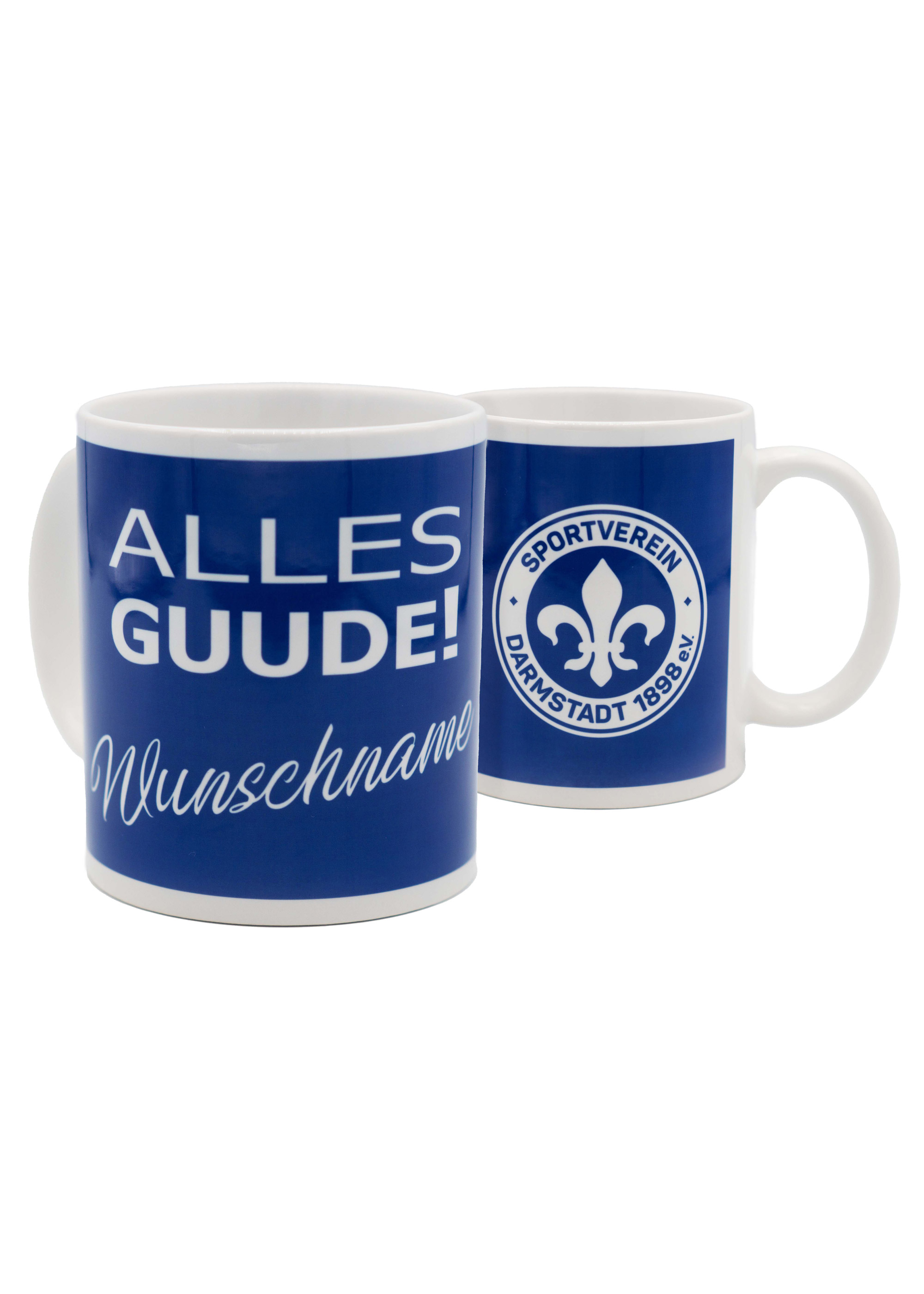 SV 98 Tasse "Alles Guude", personalisierbar SV 98 Tasse "Alles Guude", personalisierbar
