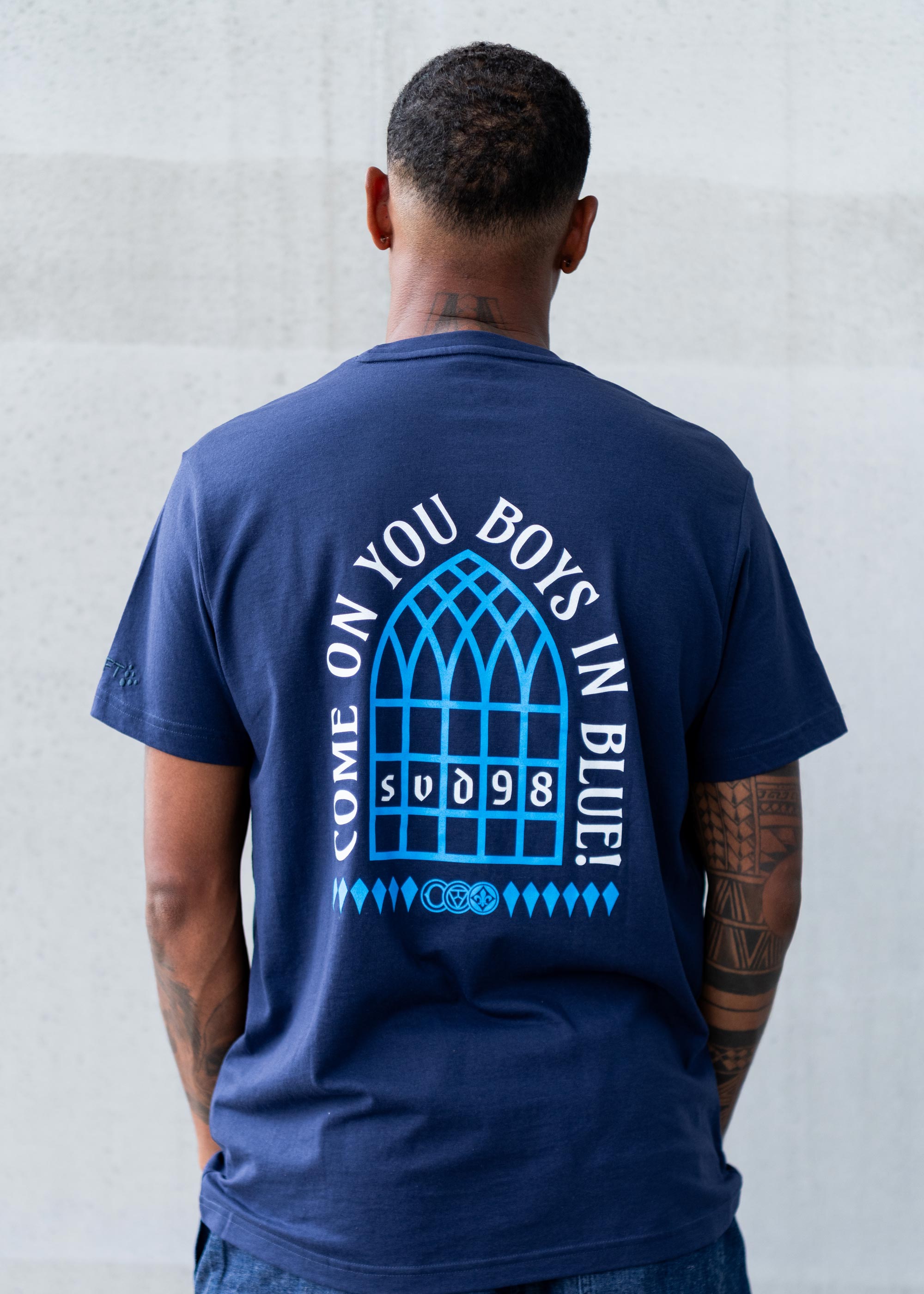 SV 98 CRAFT Shirt "Fusion", navy