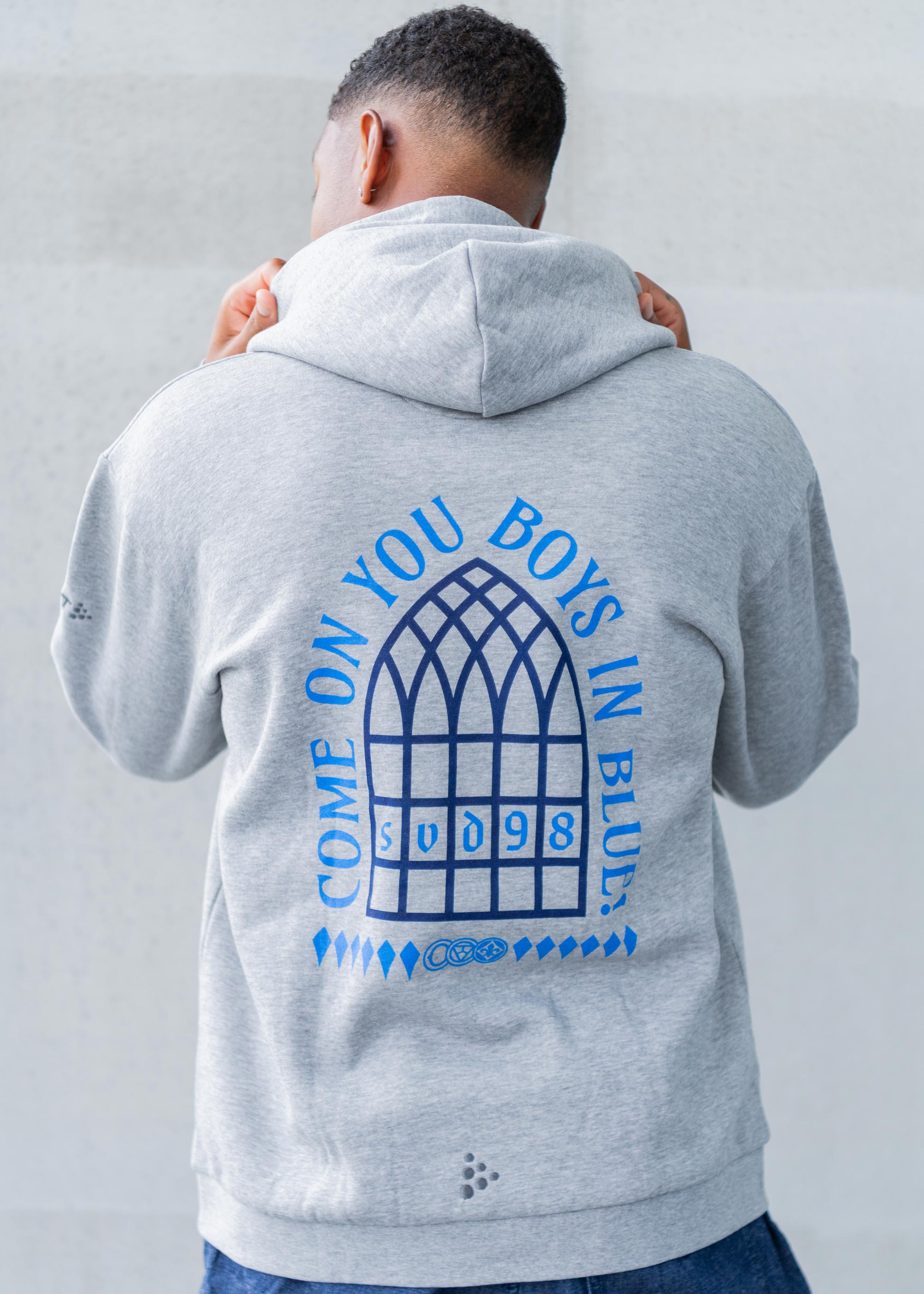 SV 98 CRAFT Hoodie "Fusion", grau